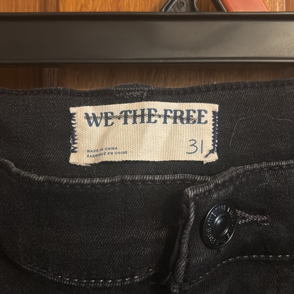 We The Free Free People Mystique Lace Flare Jeans, NWT, Black, 31 - Picture 4 of 7